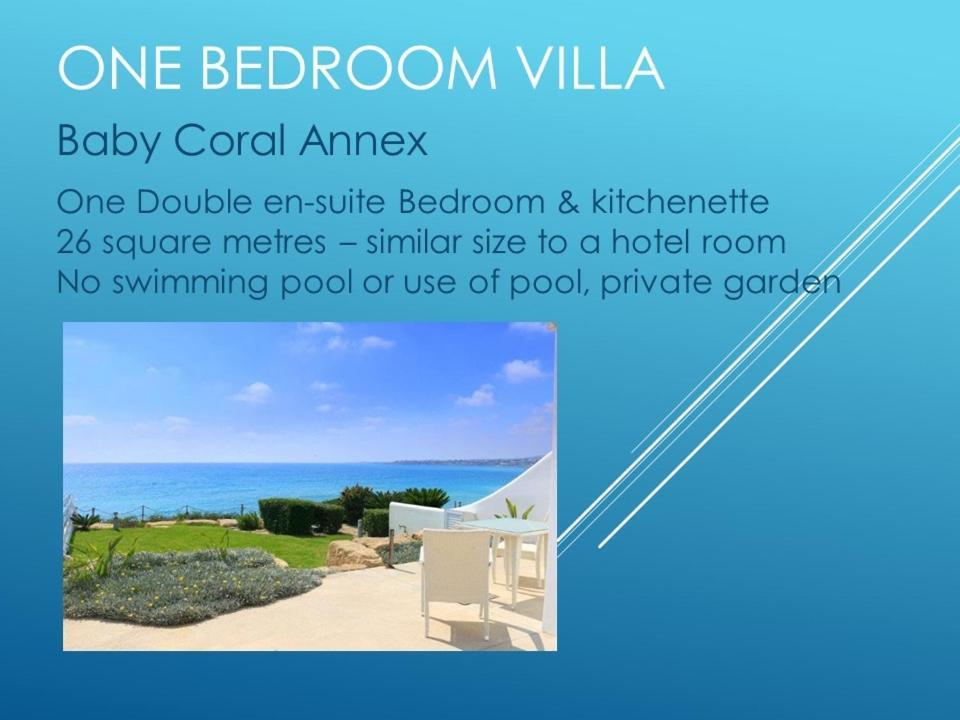 Blue Coral Beach Villas Three Exclusive Villas - Poseidon - Nautilus - Oceanos - And - Baby Coral Bungalow كورال باي المظهر الخارجي الصورة